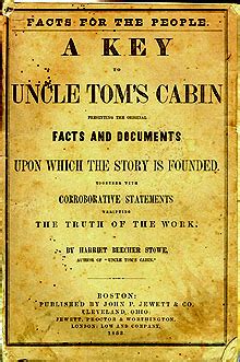 When was uncle tom's cabin published. A Key to Uncle Tom's Cabin - Wikipedia