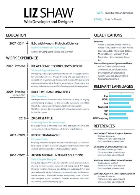 An example can help you decide what information to include. Web designer resume is a main key to be accepted as a web ...