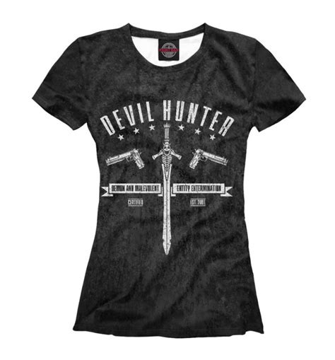Devil May Cry Devil Hunter T Shirt High Quality Tee Etsy