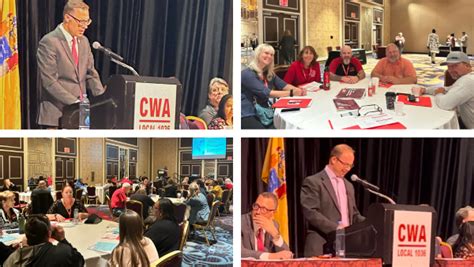 Cwa Locals In New Jersey Build Power Install New Officers Alongside