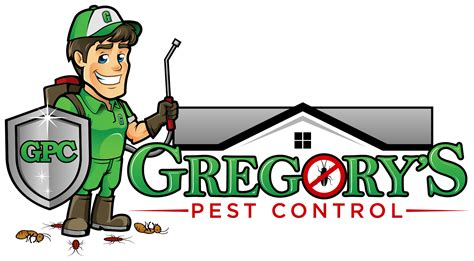 Simple geometric icon with place for text on white background. Pest Exterminator Logo / Pest Control Logo. Roach Bug With ...