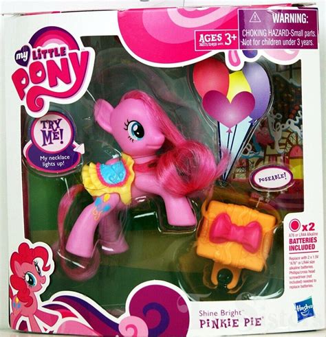 G4 My Little Pony Pinkie Pie Shine Bright Toy Sisters