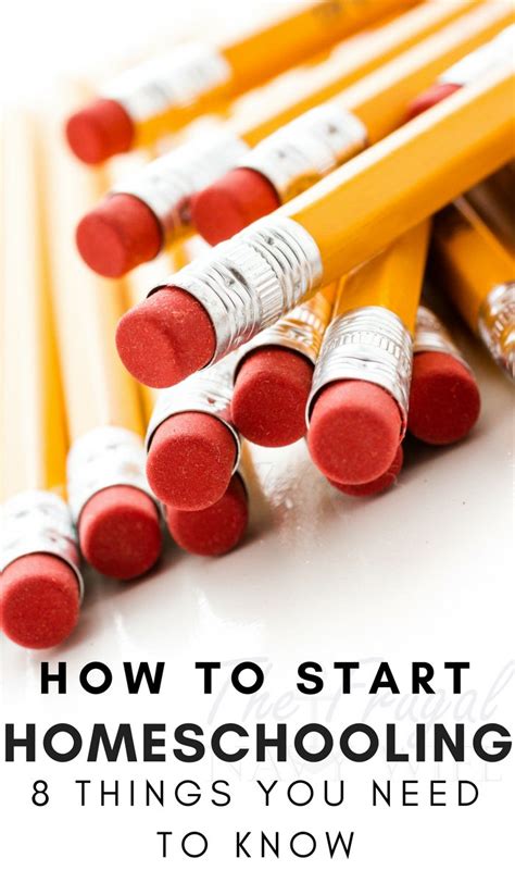 How To Start Homeschooling 8 Things You Need To Know