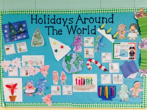 Holidays Around The World Bulletin Board Holidays Around The World