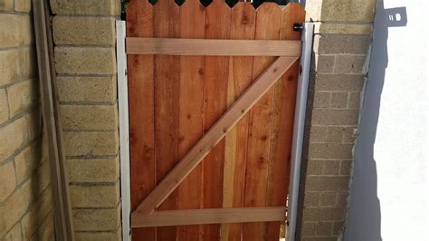 Building A New Wooden Gate Youtube