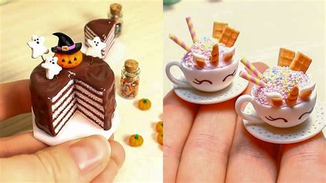 How To Make Miniature Food Polymer Clay Pastry Tutorial Polymer