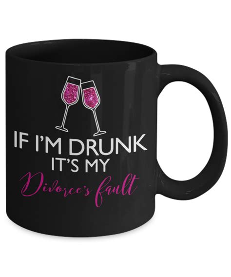Divorce T Funny Divorce Coffee Mug For Wine Drinker Ebay
