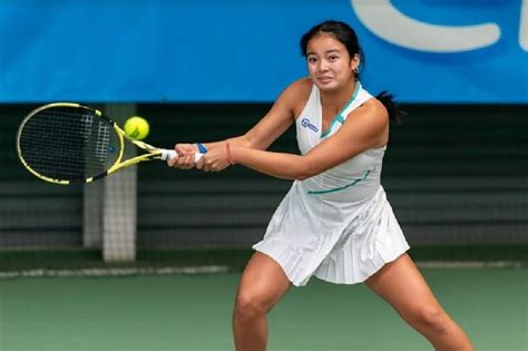 Tennis Russian Downs Alex Eala At W Macon St Round ABS CBN News