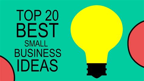 Top 20 Best Small Business Ideas For Beginners In 2024 Youtube