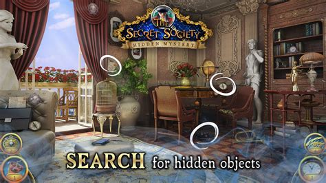 The Secret Society Find Hidden Objects Puzzle Mystery