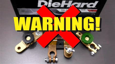 Warning Automotive Battery Disconnect Switches Youtube