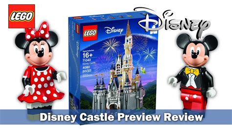 Lego Shop The Disney Castle Set 71040 Preview Review Magic Kingdom