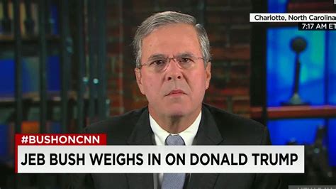Jeb Bush On Trump Claim I Don T Believe It Cnn Video