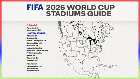 Your Guide To 2026 World Cup Stadiums And Locations In The Us Mexico