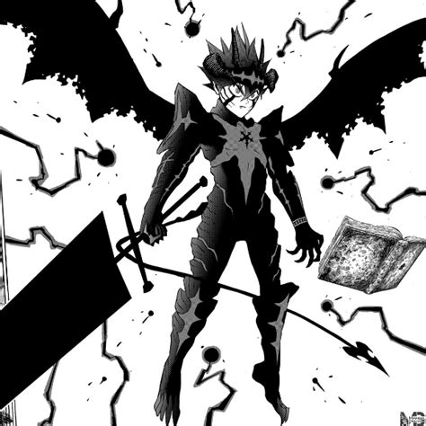 Asta Demon Form Black Clover Anime Black Clover Manga Clover
