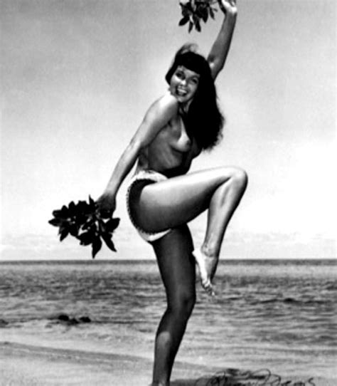Celebrity Nude Century Bettie Page Pin Up Girl Icon