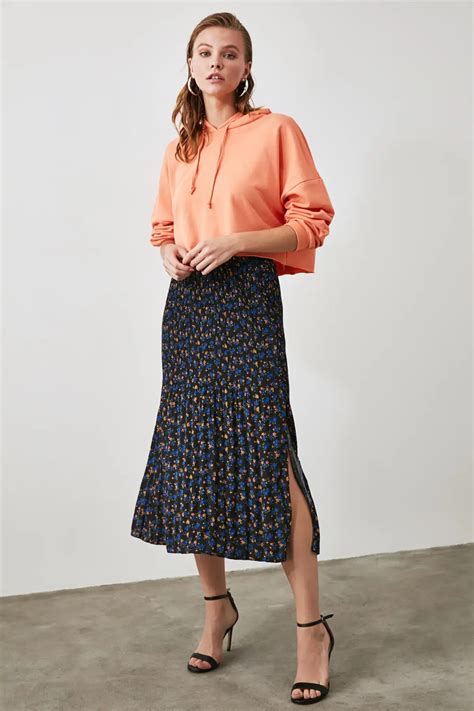 Trendyol Patterned Skirt Twoss20et0252skirts Aliexpress