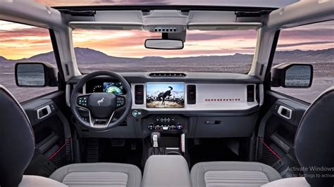 Ford Bronco Sport 2023 Interior