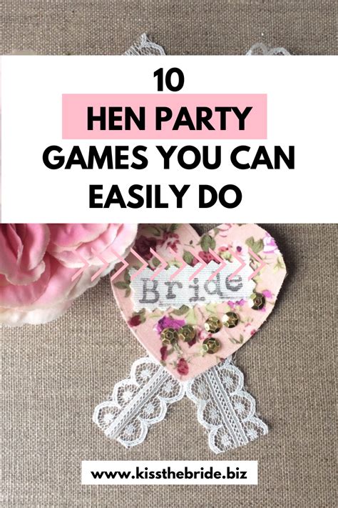 These Fabulous Hen Party Games Can Easily Be Done For Your Own Diy Hen