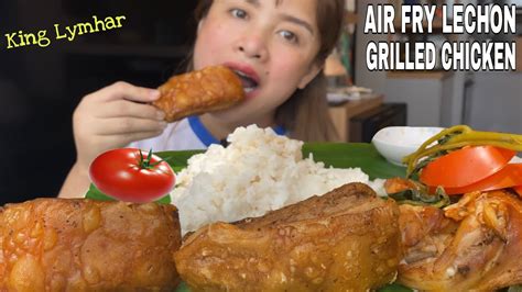 Air Fry Lechon Kawali Crispiness Overload Chicken Mang Inasal Mukbang