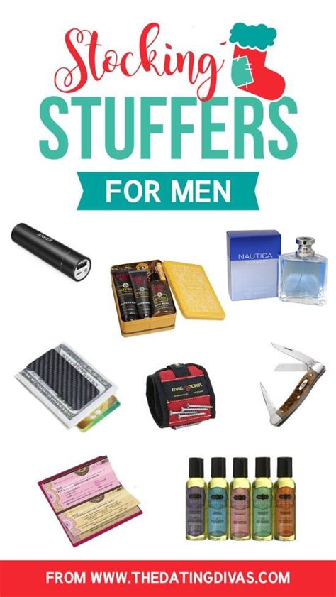 Stocking stuffers for men guys can be modest when it comes to receiving gifts, but you can wow him this christmas with a big gift that comes in a small package. Stocking Stuffer Ideas for All Ages - The Dating Divas
