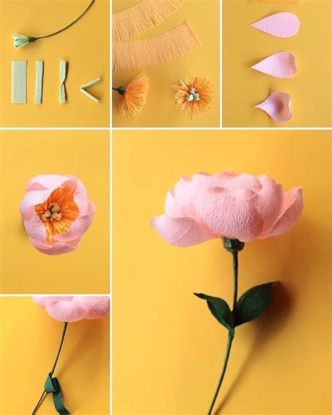 101 Amazing Paper Flowers How To Start Tissue Paper Flowers Diy