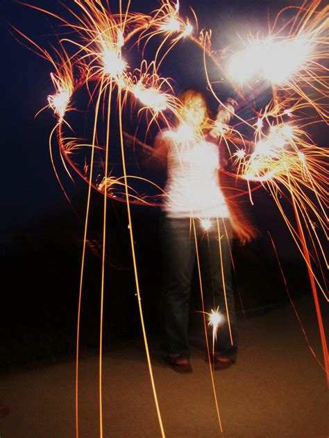 Making Magic With Sparklers Of The 4th Of July Smithsonian Photo