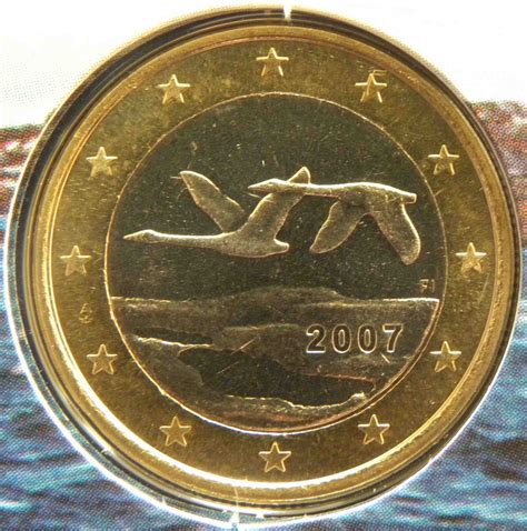 Finlande 1 Euro 2007 Pieces Eurotv Le Catalogue En Ligne Des Monnaies