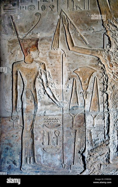 Luxor Egypt West Bank Qurna The Funerary Temple Of The Pharaoh