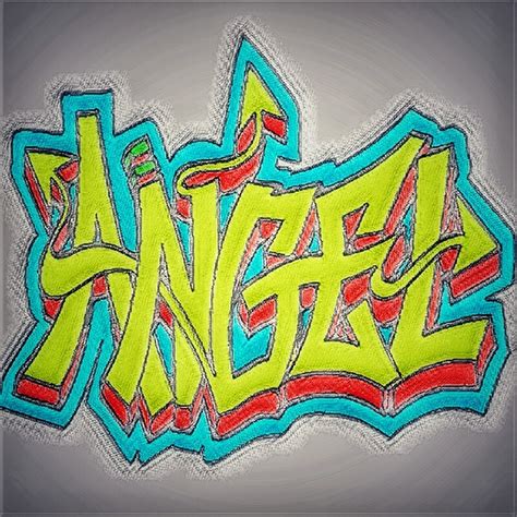 Mani Ranganaath Graffiti Letters Angel