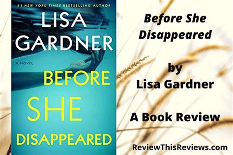 Before She Disappeared By Lisa Gardner A Book Review