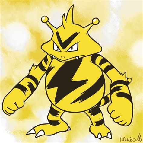 125 Electabuzz By Combothebeehen On Deviantart