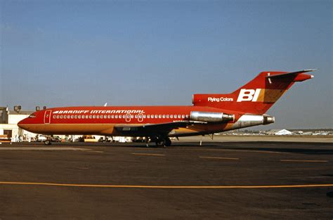 Braniff International Airways Boeing 727 100 Aug 1982 F Flickr