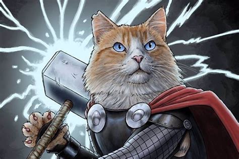 Los Superhéroes De Marvel ¡convertidos En Gatos