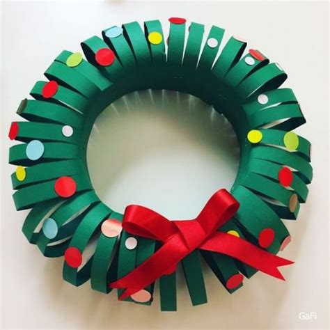Easy Christmas Wreath Ideas For Kids To Make With Parents Kids Art