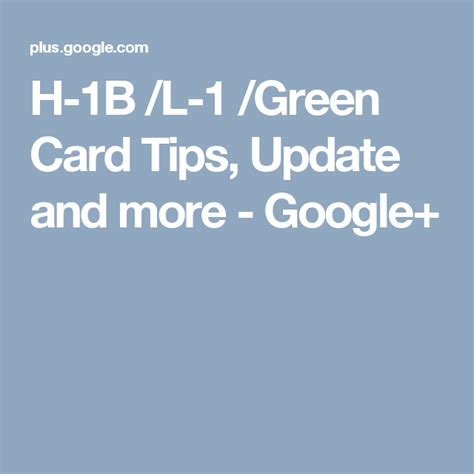 But a unique social security number (ssn) is equally important. H-1B /L-1 /Green Card Tips, Update and more - Google+ | Green cards, Immigration, Support group