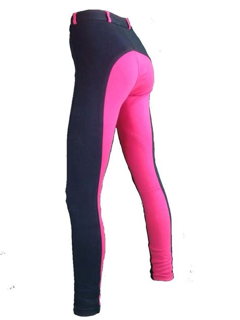 Girls Jodhpurs Horsebiz Pink Jodhpurs