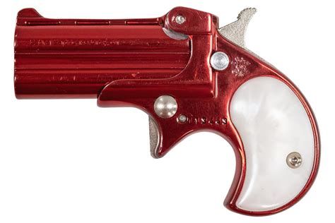 Cobra Enterprise Inc 22 Wmr Classic Derringer With Ruby Red Finish And