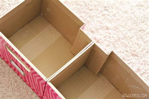 Cardboard Storage Boxes How To Make Recycled Custom Boxes