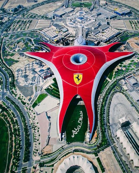 Ferrari World Abu Dhabi Map