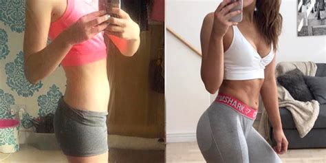 Womans Dramatic Before And After Photos Prove Weight Gain Can Be Good