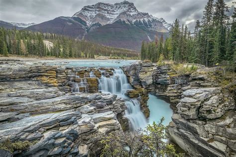 Athabasca Falls Photograph By Jennifer Grover