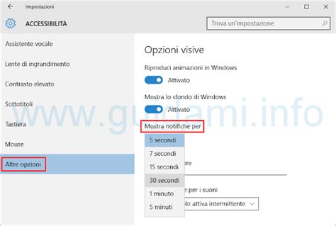 Come Modificare La Durata Delle Notifiche Su Windows 10