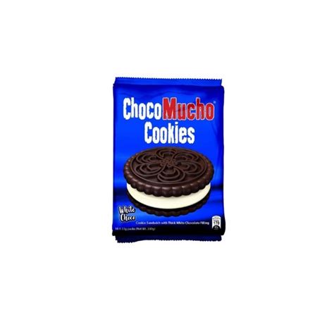 Choco Mucho Cookie Sandwich White Choco 10s X 33g Shopee Philippines