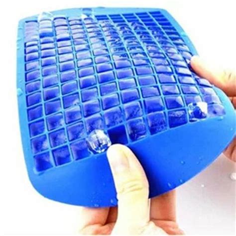 160 Mini Small Ice Cube Tray Frozen Cubes Trays Silicone