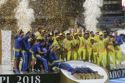 In Pics Chennai Super Kings Wins Ipl 2018