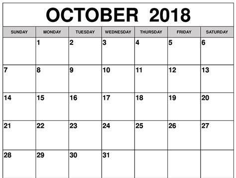 Microsoft Word Calendar 2018 Template Pdf Template