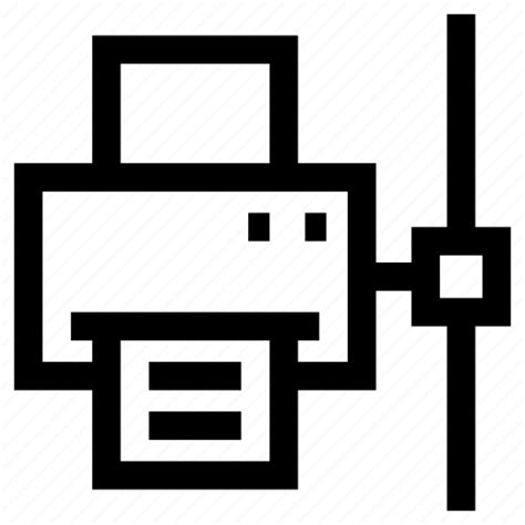 Connection Device Network Printer Icon