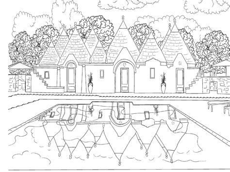 Beautiful Scenery Colouring Pages - In The Playroom