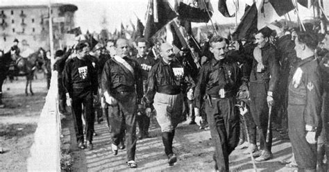 La Marcha Sobre Roma Mussolini Toma El Poder